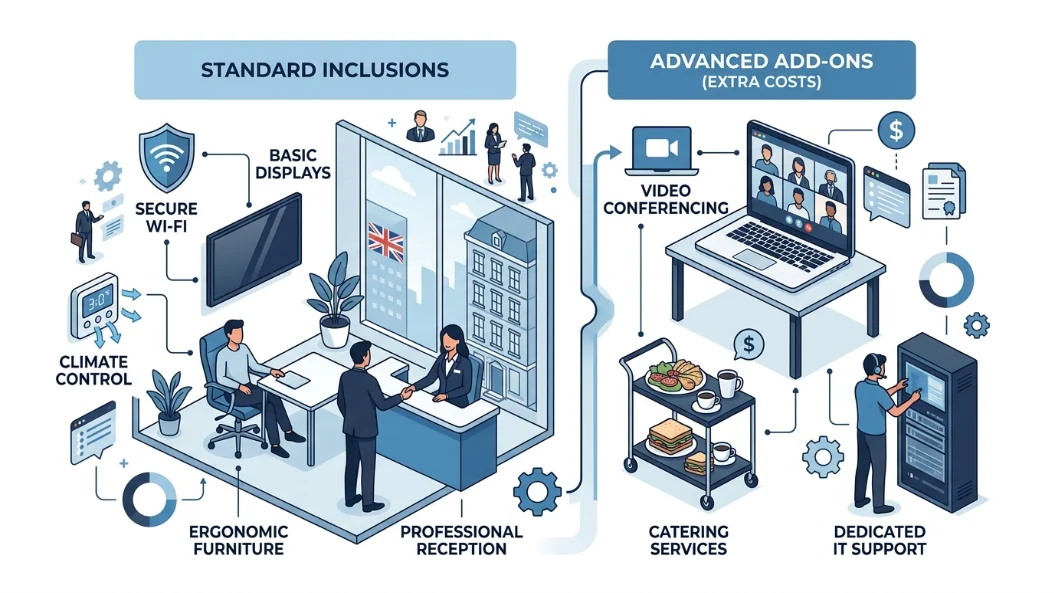 What Amenities and Services Are Included in Standard Pricing