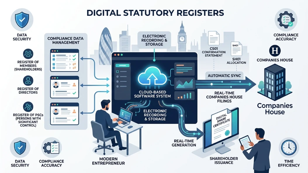 What Are Digital Statutory Registers and How Do They Function