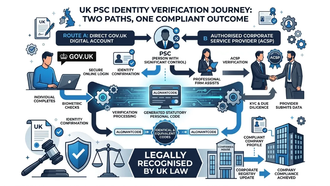 What Are the Acceptable Verification Methods for PSCs