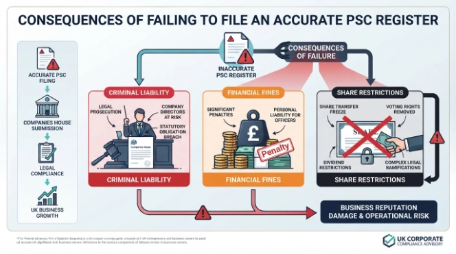 What Are the Consequences of Failing to File an Accurate PSC Register