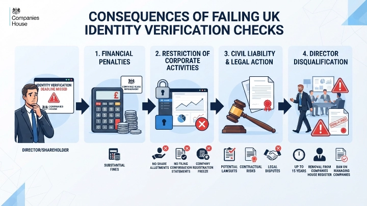 What Are the Penalties for Failing Identity Verification Checks