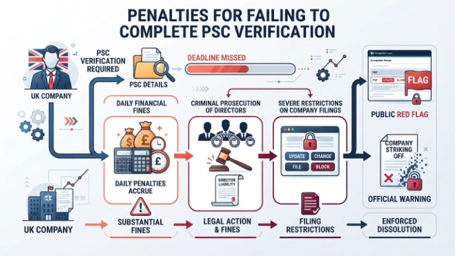 What Are the Penalties for Failing to Complete PSC Verification