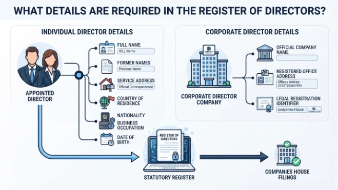 What Details Are Required in the Register of Directors