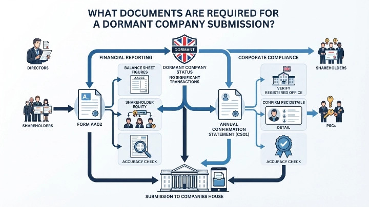 What Documents Are Required for a Dormant Company Submission
