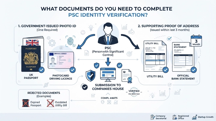What Documents Do You Need to Complete PSC Identity Verification