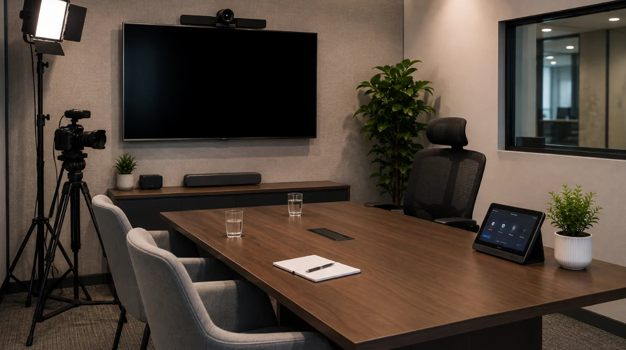 What Equipment Does a Professional Interview Room Need in 2026