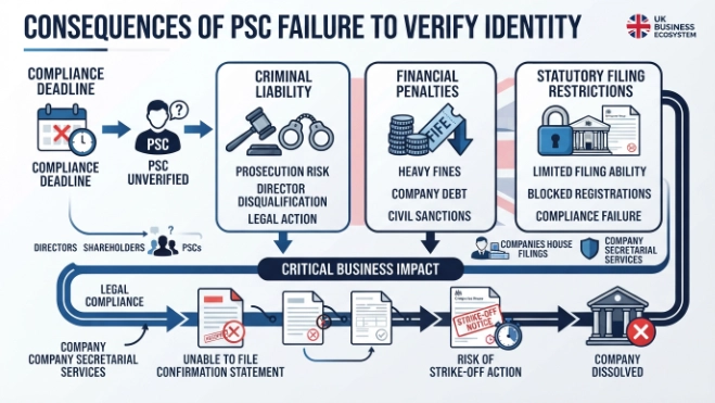 What Happens if a PSC Fails to Verify Identity on Time