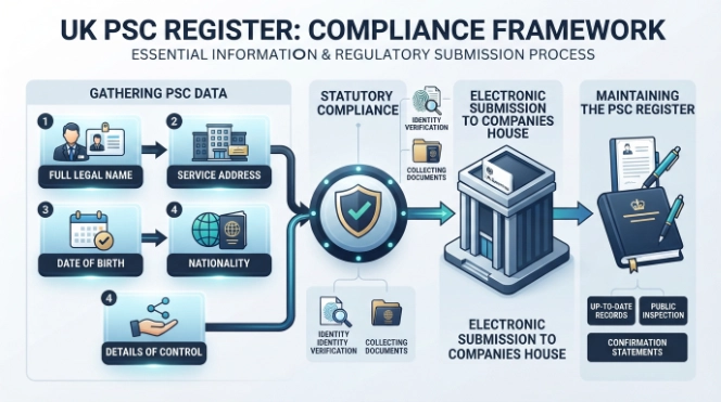 What Information Must Be Recorded on the PSC Register
