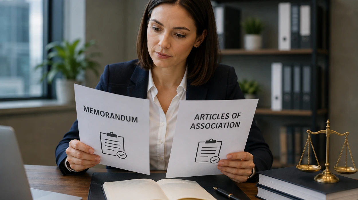 What Is the Difference Between a Memorandum and Articles of Association in 2026?