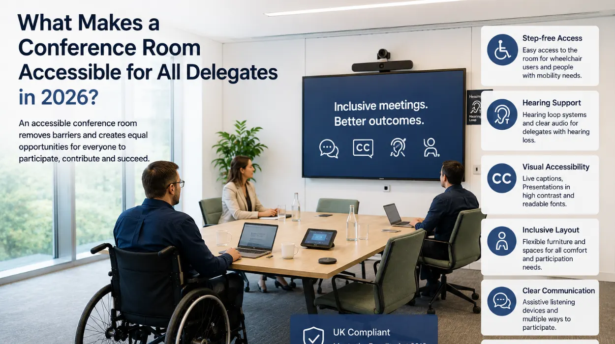 What Makes a Conference Room Accessible for All Delegates in 2026