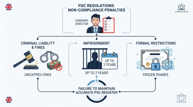 What Penalties Apply for Non-Compliance with PSC Regulations