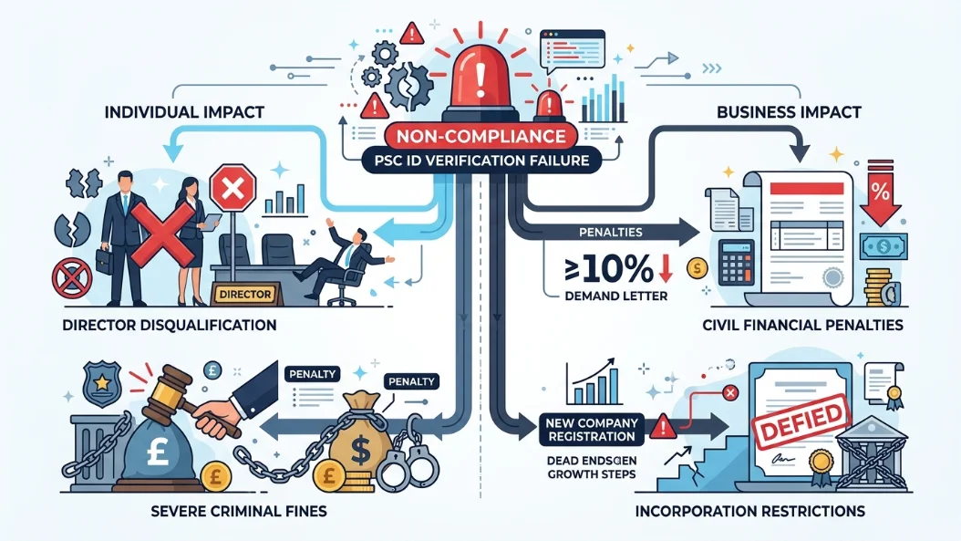 What Penalties Apply for Non-Compliance with PSC Verification Rules