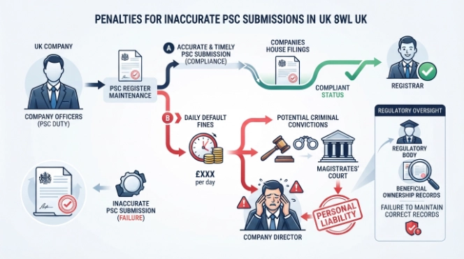 What Penalties Arise From Inaccurate PSC Submissions