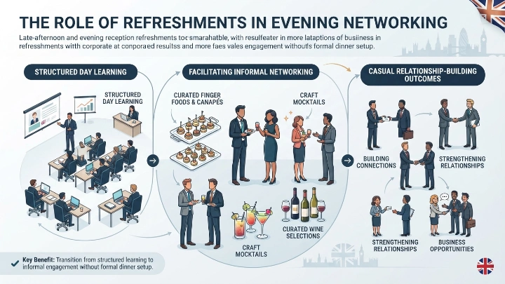 What Role Do Late-Afternoon and Evening Reception Refreshments Play