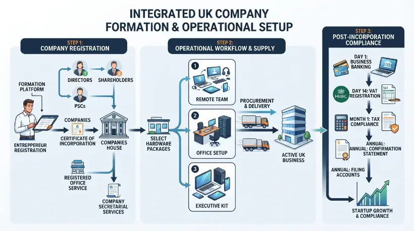 What Steps Are Involved in Securing Corporate Supplies