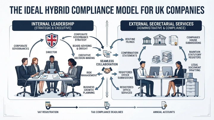 What framework creates the ideal hybrid compliance model