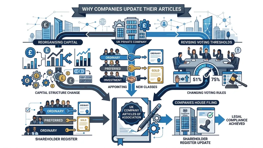 When Do Companies Need to Update Their Articles