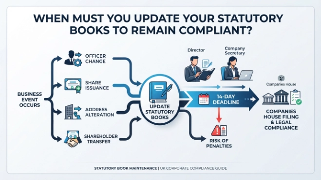 When Must You Update Your Statutory Books to Remain Compliant