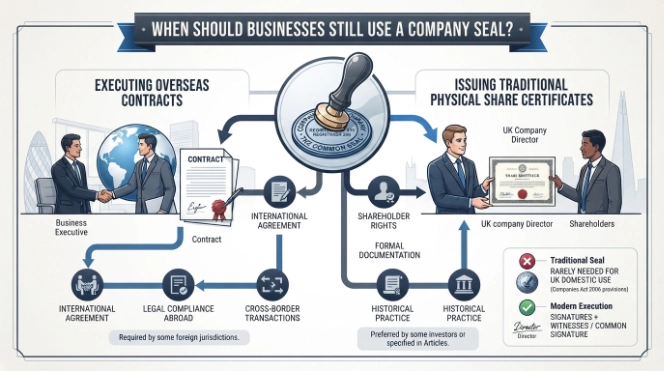 When Should Businesses Still Use a Company Seal