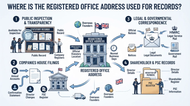 Where Is the Registered Office Address Used for Records