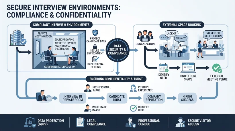 Where should compliant interviews take place