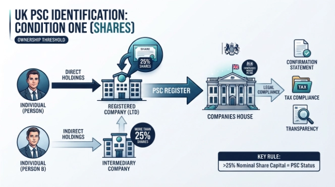 Which Ownership Condition Involves Shares