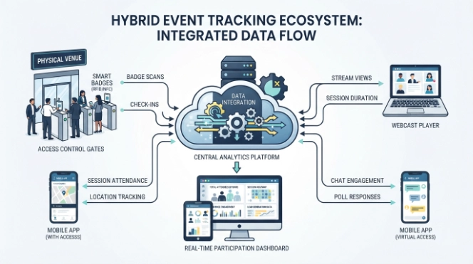 Which Technology Tools Track Hybrid Event Participation