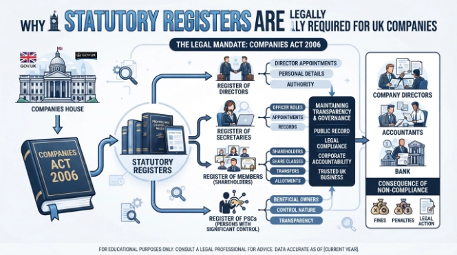 Why Are Statutory Registers Legally Required for UK Companies