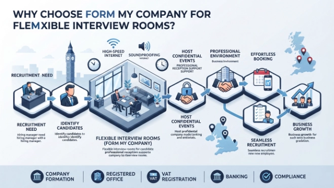 Why Choose Form My Company for Flexible Interview Rooms
