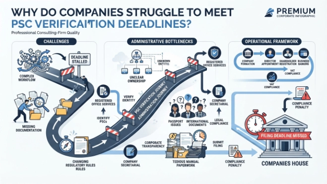 Why Do Companies Struggle to Meet PSC Verification Deadlines