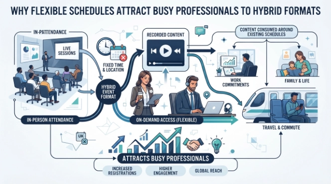 Why Do Flexible Schedules Attract Busy Professionals to Hybrid Formats