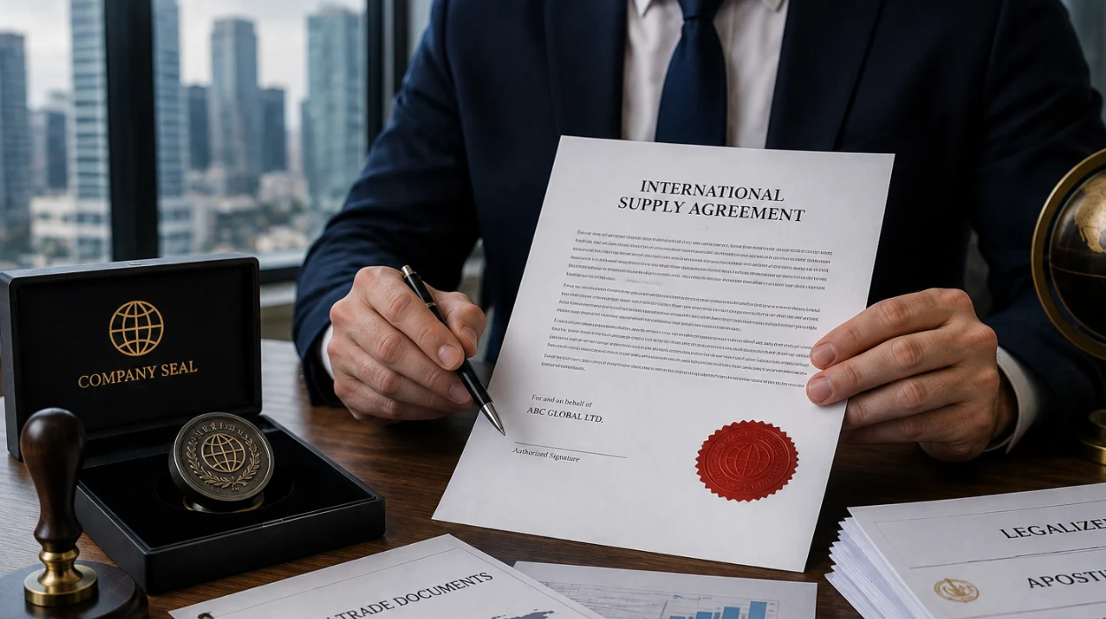 Why Do Overseas Contracts Often Demand a Company Seal in 2026
