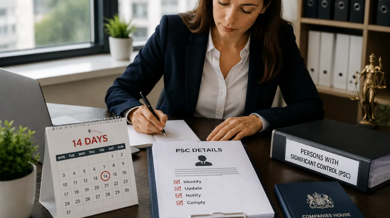 Why Do PSC Details Need Updating Within 14 Days in 2026?
