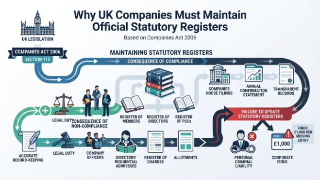 Why Do UK Companies Need to Maintain Official Statutory Registers