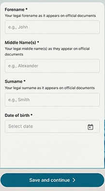 completing the verification for UK company formation