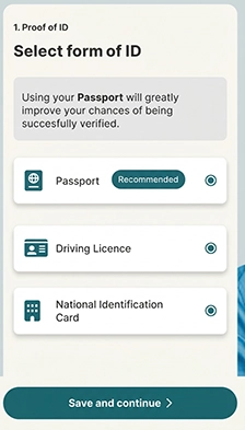 identity document for UK formation company