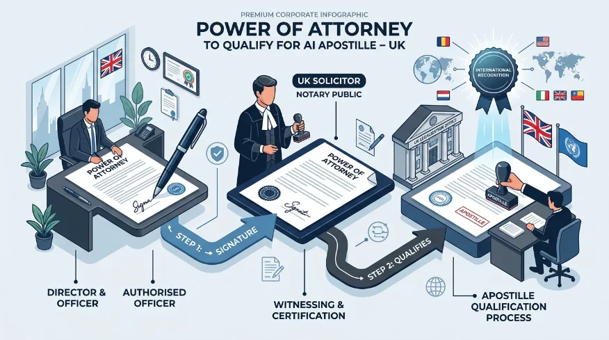 Are powers of attorney eligible for direct international legalisation