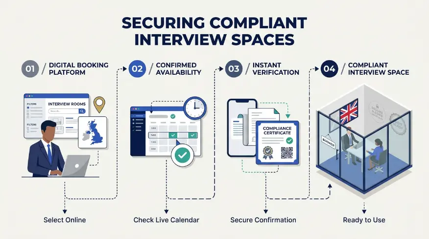 How Can Businesses Book Specialized Interview Rooms Efficiently