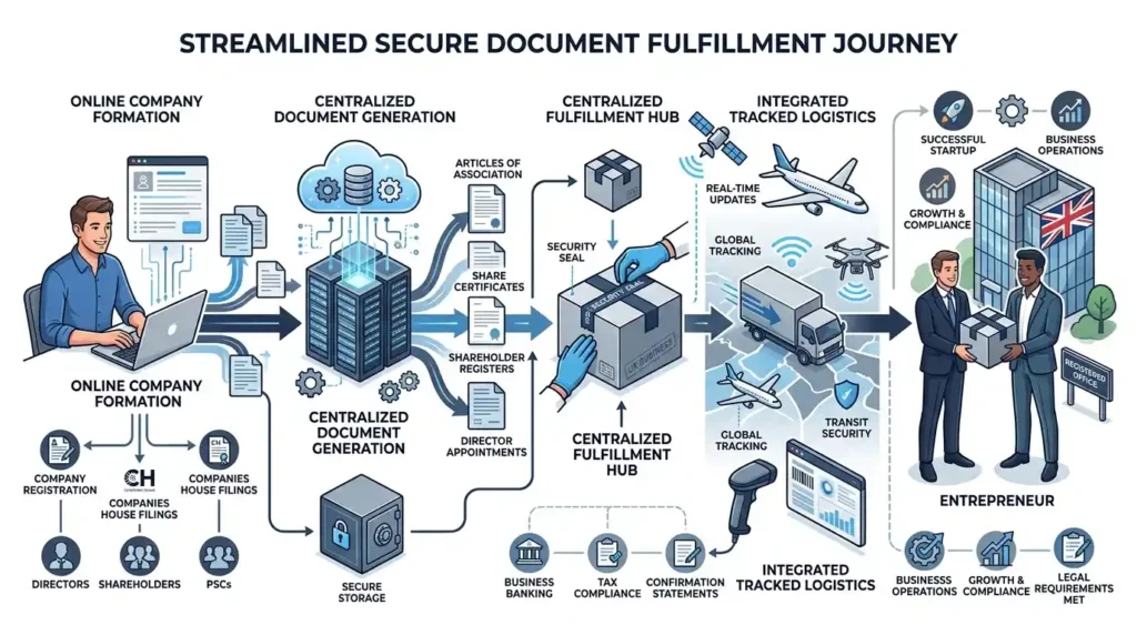 How Can Businesses Streamline Secure Delivery for New Companies