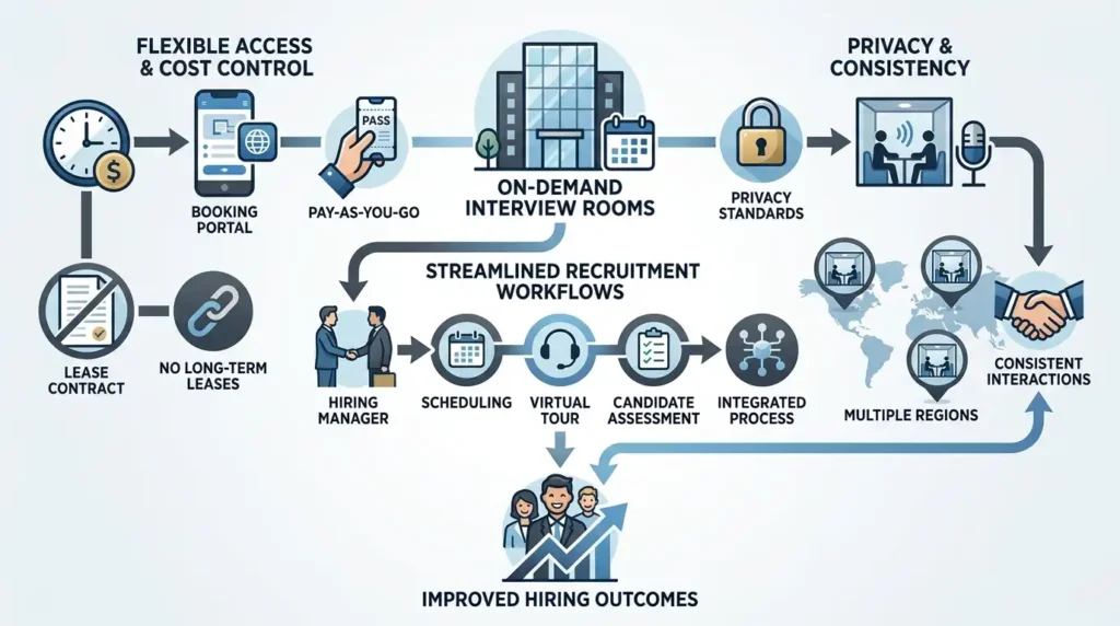 How Can On-Demand Interview Rooms Improve Your Hiring Process