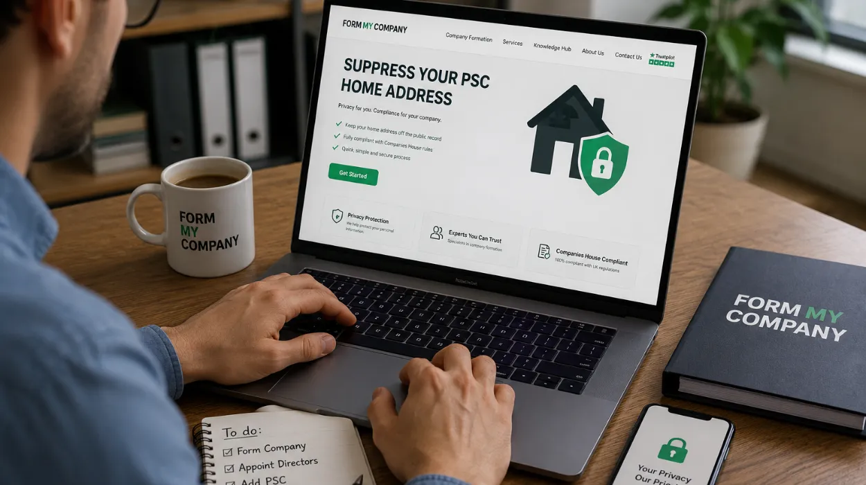 How Can You Suppress a PSC Home Address With Form My Company in 2026