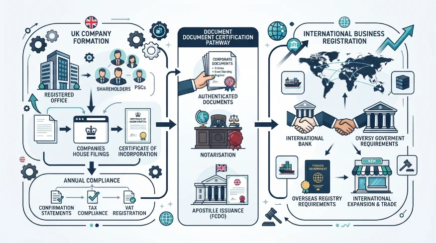How Do Certified Company Papers Support International Expansion