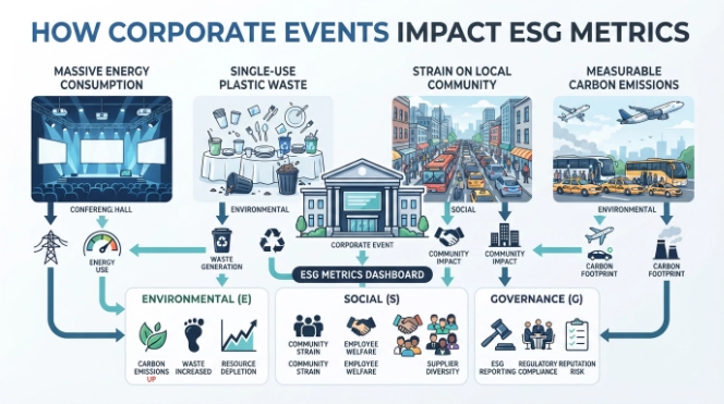 How Do Corporate Events Impact Environmental and Social Governance Metrics