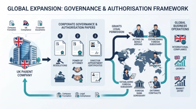 How Do Corporate Governance and Executive Authorisation Papers Fit Into Global Expansion