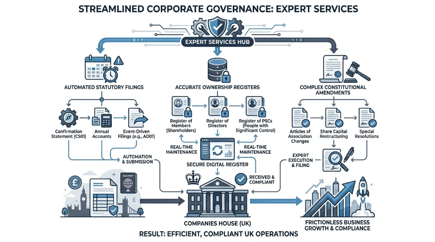 How Do Expert Services Streamline Corporate Governance