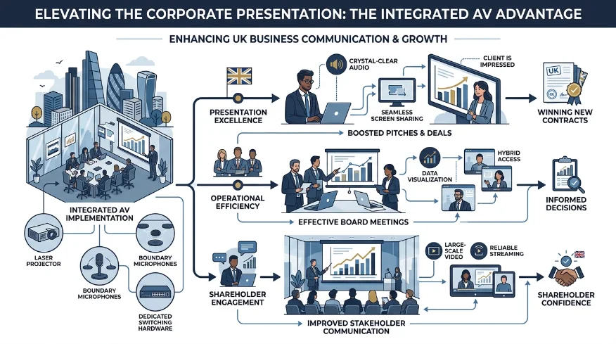 How Do Integrated AV Systems Enhance Corporate Presentations