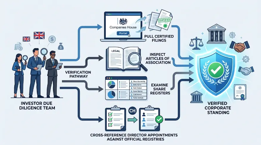 How Do Investors Verify Corporate Identity and Legal Standing