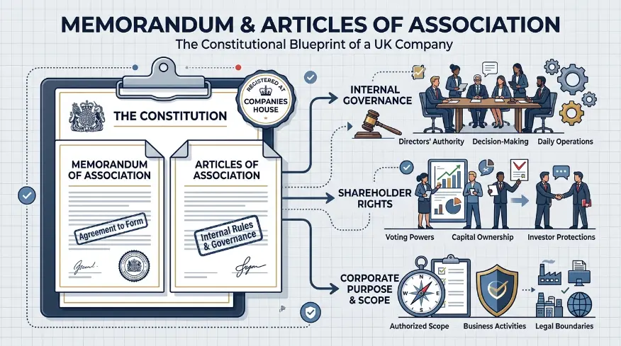 How Do Memorandums and Articles of Association Prove Corporate Purpose