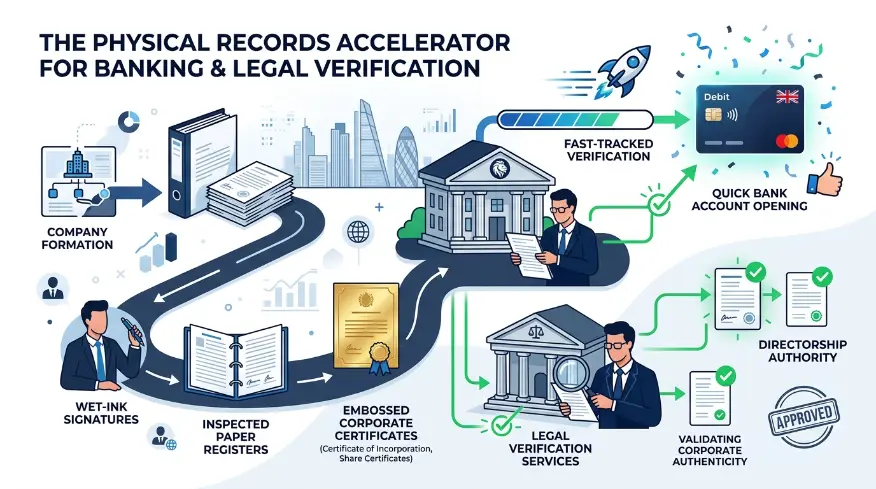 How Do Physical Records Support Banking and Legal Verification