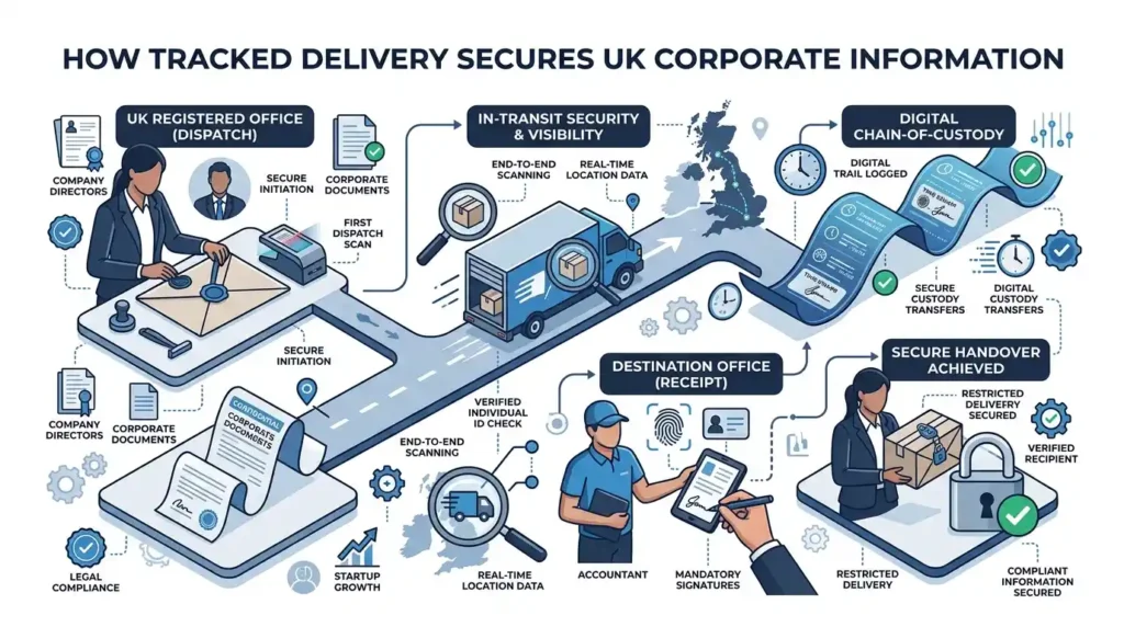 How Do Tracked Delivery Services Protect Corporate Information